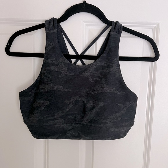 Vuori Other - Vuori Dark Gray Army Sports Bra